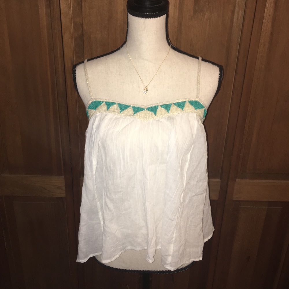American Eagle Patterned Tank Top